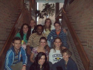Me and Students at WMU 2007